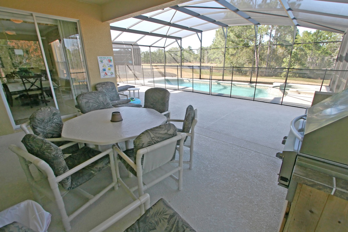 Florida Lanai and Inground Pool Cage