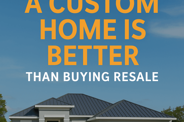 custom home is better